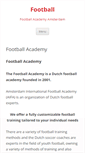 Mobile Screenshot of football-youth.com